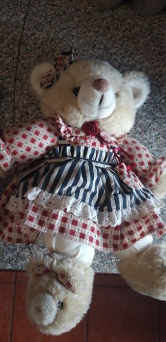 Conjunto de 2 Peluches Vintage