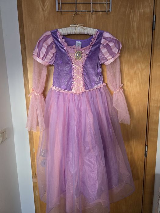 Vestido Princesa Rapunzel