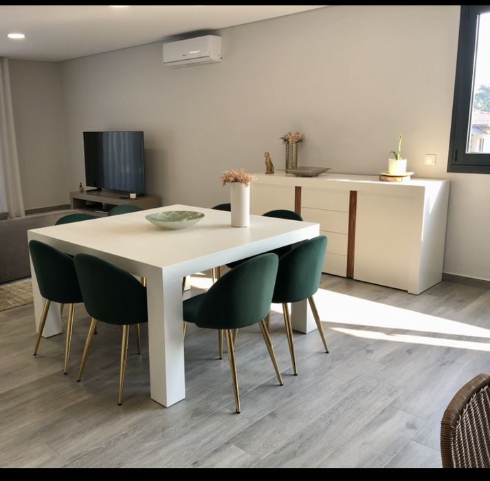 Mesa jantar quadrada