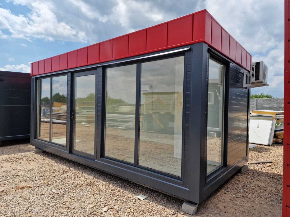 Kontener Biurowy Handlowy Pawilon kazdy rozmiar 6x3 7x3 8x3 9x3 10x3