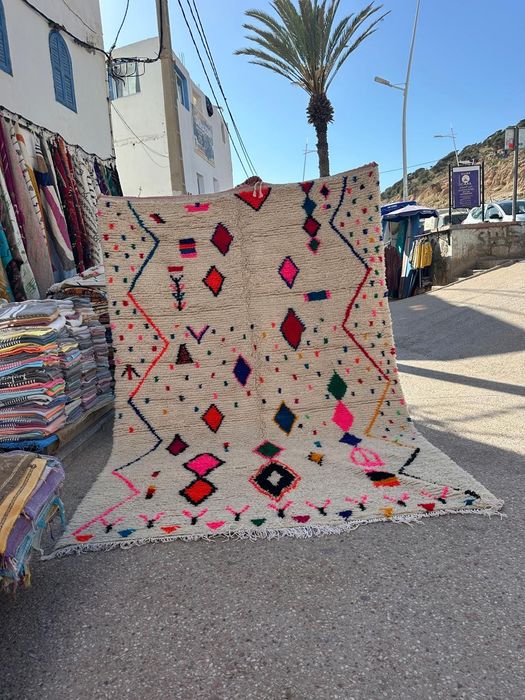 Tapete Azilal Marroquino Handmade 100%Sheep wool