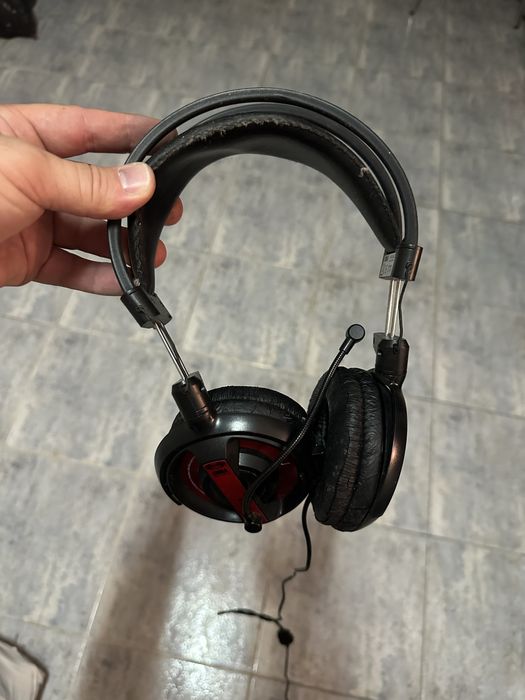 Headset Fone de Ouvido Gamer e-blue Cobra hs Vermelho