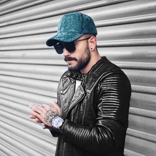 Casaco Cabedal semi-novo marca VIPARO - Tamanho M