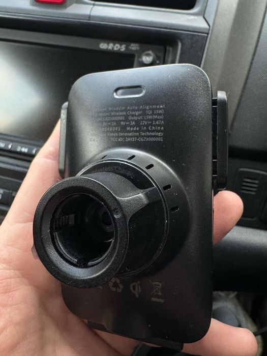 Автомобільний тримач- бездротова зарядка Baseus