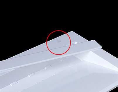 Уцінена Раковина, Умивальник, Luxor Kraft Low 120, Найнижча Ціна!