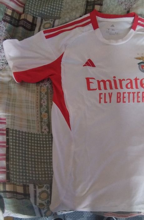 Camisola Benfica branca tam M