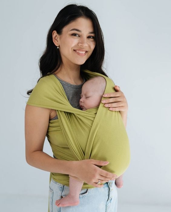 Трикотажний слінг шарф love and carry