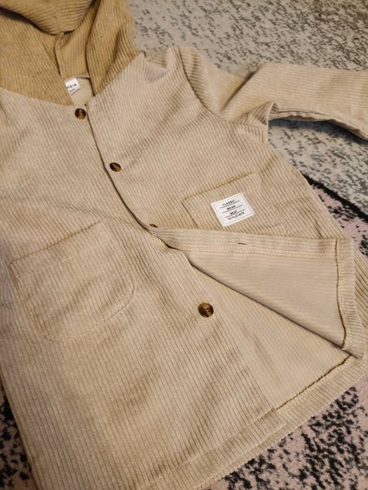 Bluza rozpinana dla dziewczynki chłopca z kapturem 4-5 lat 110/116