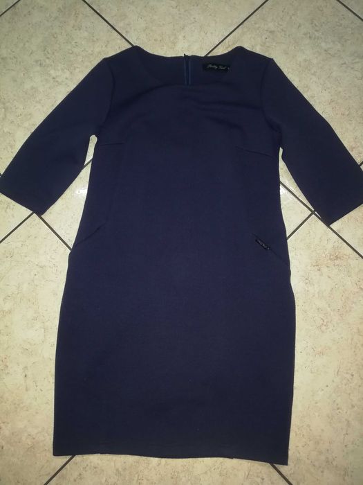 Kostium damski sukienka + żakiet roz 38