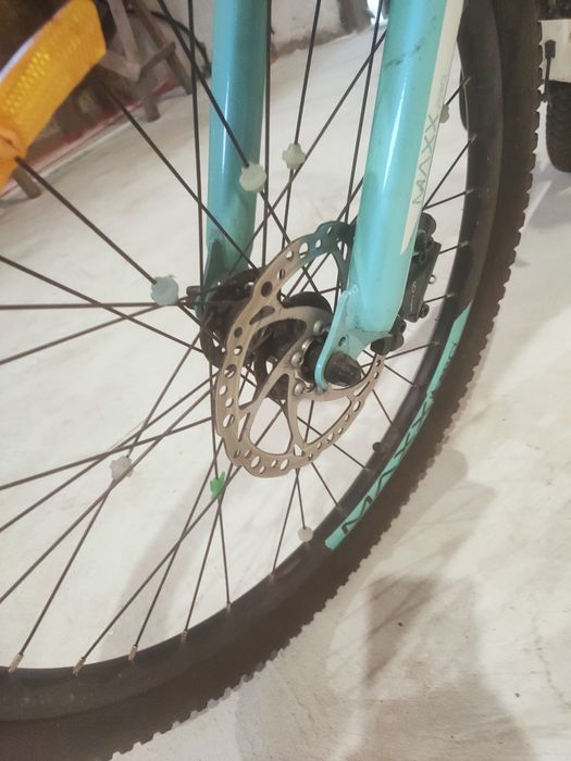 Велосипед MaxxPro 24" 12"(30 см) DAKOTA-21 біло-бірюзовий