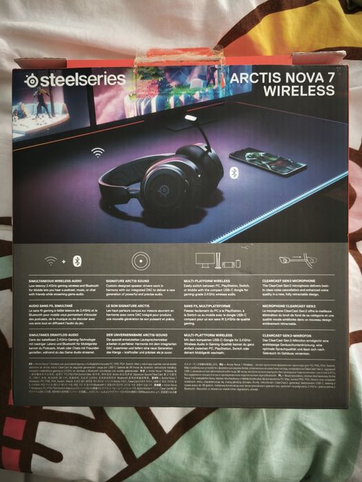 Słuchawki steelseries arctis nova 7 wireless