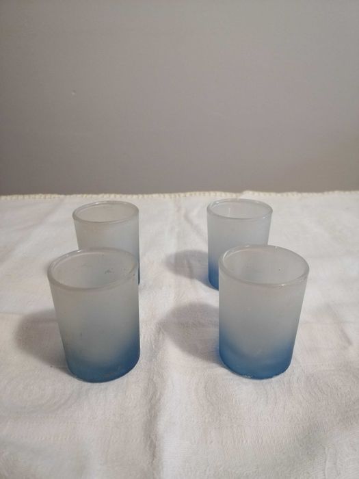 4 copos shot de vidro