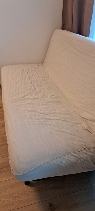 Sofa Nyhamn 3 os z pokrowcem i skrzynią