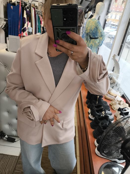 By o La La elegancka marynarka rozm uni