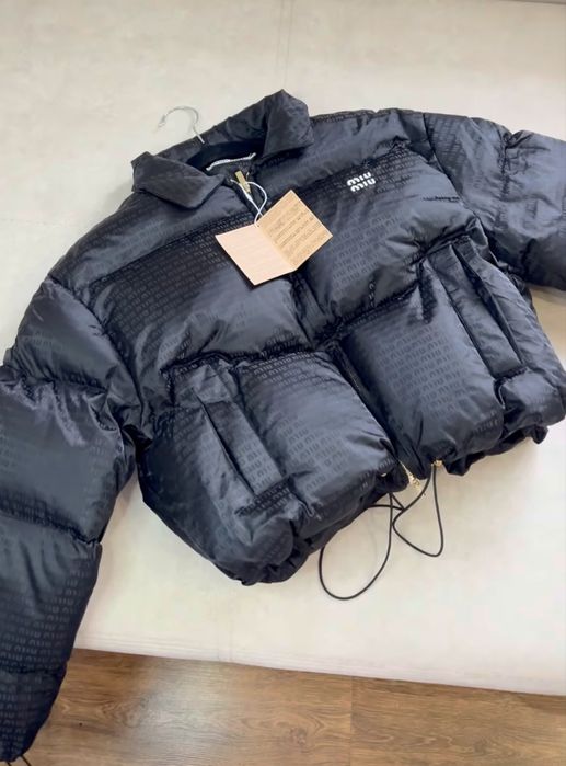 Пуховик куртка miumiu