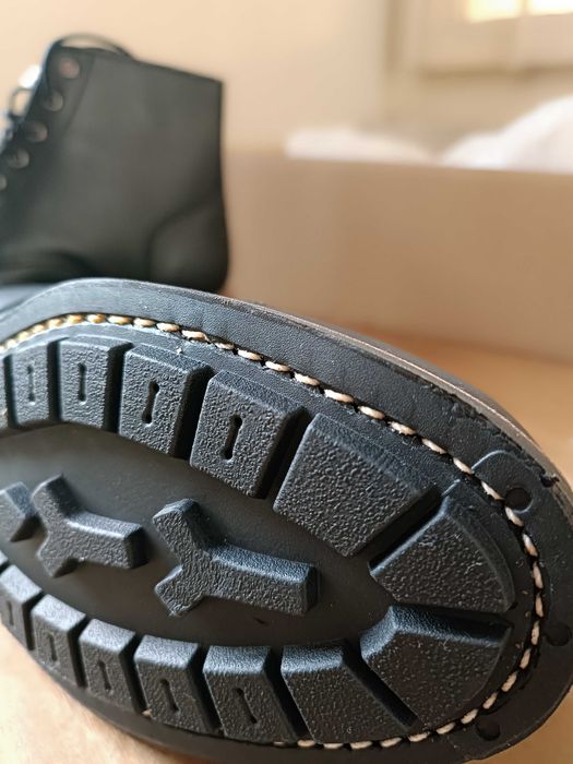 Botas de couro vintage