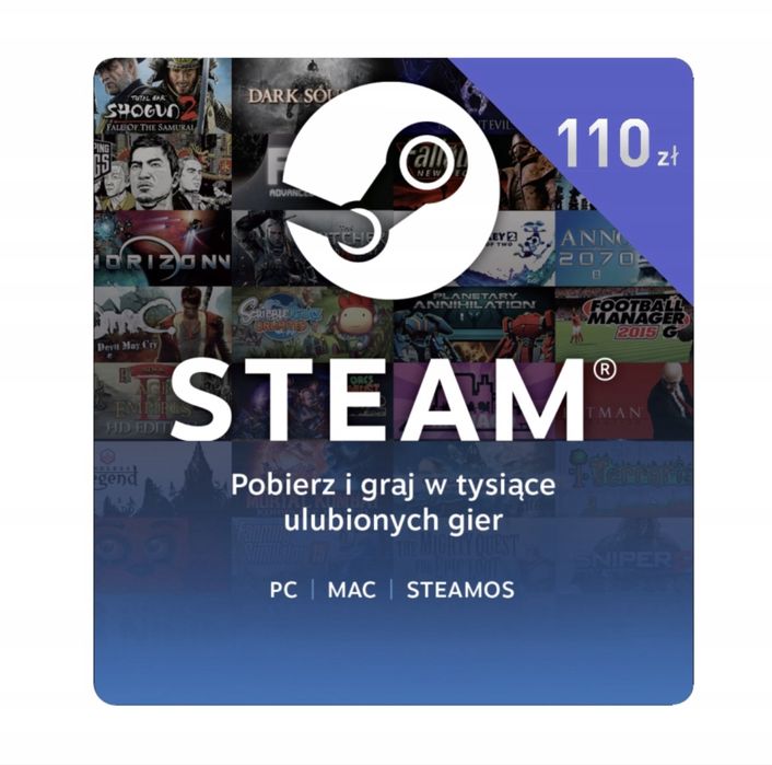 Kod STEAM 110zl polecam