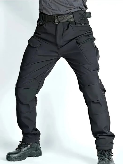 Тактичний костюм чорний на флісі S,M,L,XL,XXL.новий.(є варіант літо 3 фото -XXXL),