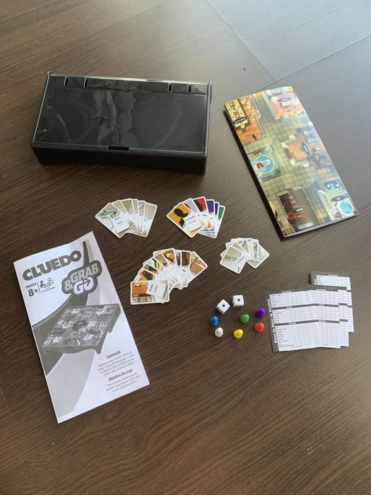 Jogo Cluedo Grab&Go Completo | Como Novo