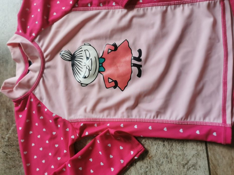 Koszulka kąpielowa Mała Mi Muminki H&m roz 98-104