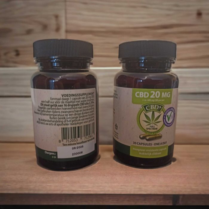 Jacob Hooy CBD 20mg 30 Kapsułek
