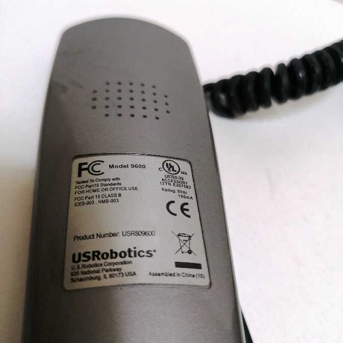 Telefone US Robotics USR 9600 Telefone IP Skype