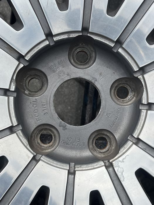 Komplet alufelg 5x112 18” volkswagen
