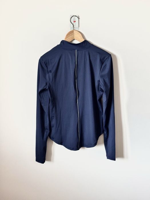 Granatowa, lekka, damska bluza treningowa na zamek Spyder Active S