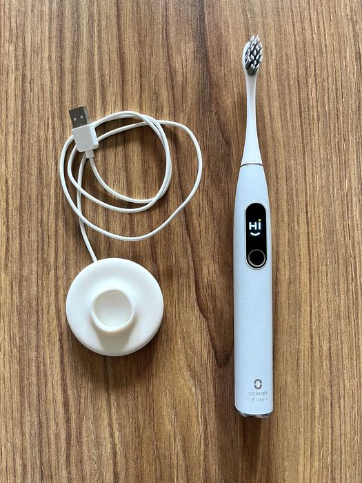 Szczoteczka soniczna Oclean X Pro Elite + ładowarka | Sprawna