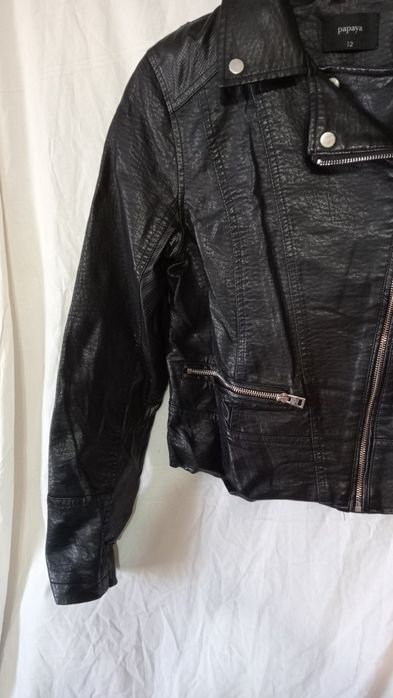 Куртка кожаная на девочку косуха.