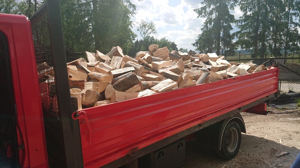 Drewno kominkowe-opalowe suche  bukowe