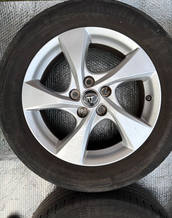 Felgi Aluminiowe TOYOTA CHR 5x114.3 ET45 6.5x17” CZUJNIKI TPMS idealne