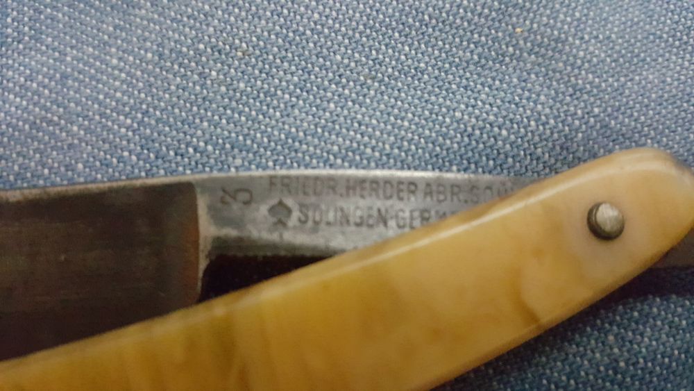 navalha barbeiro maquina antiga