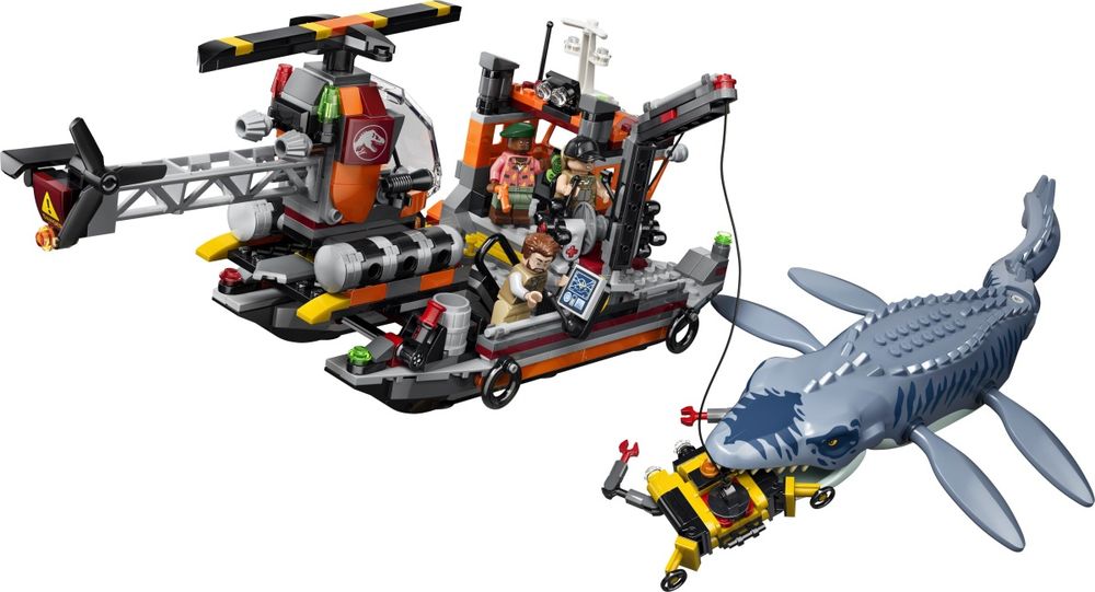 LEGO® Jurassic World 77983 Напад Мозазавра на човен (Mosasaurus