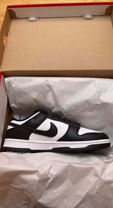 nike dunk low retro black/white panda