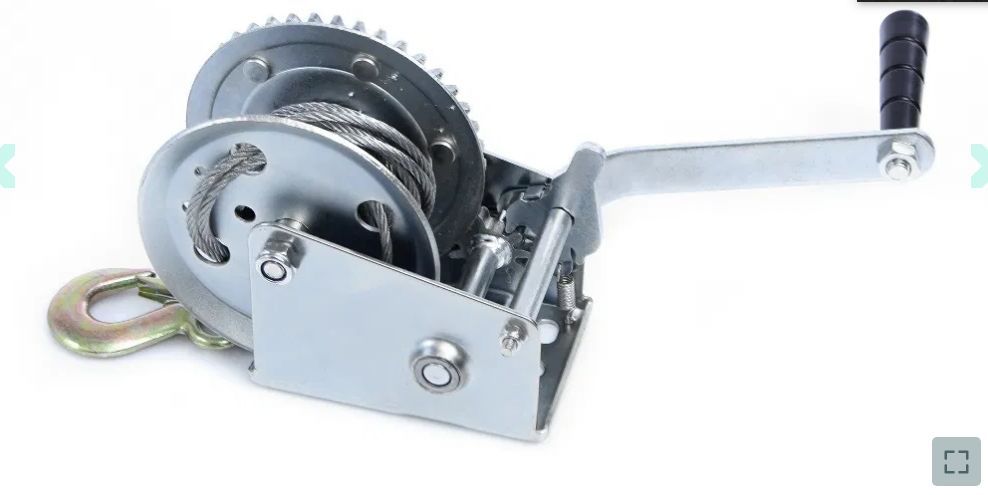 Лебедка ручная барабанная MAR-POL 450 кг лебідка барабана ручна