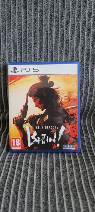 Like a dragon Ishin Yakuza gra PS5 PlayStation stan BDB