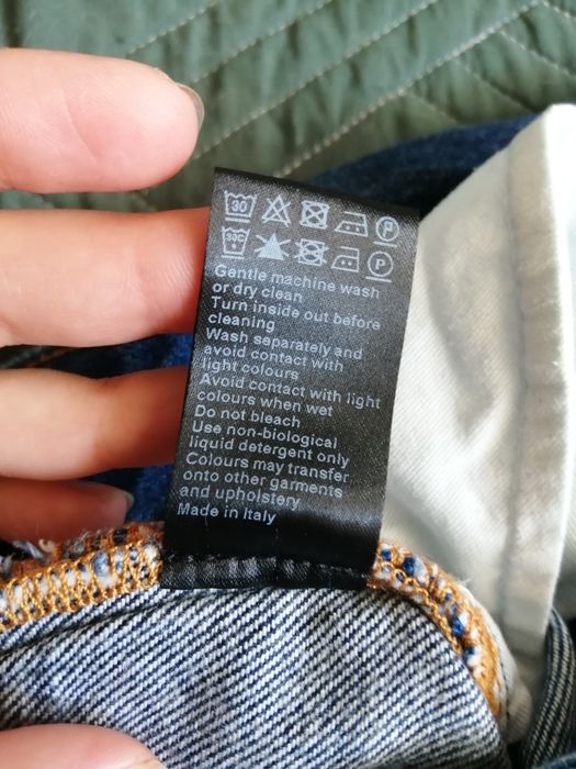 Сині джинсові шорти висока талія