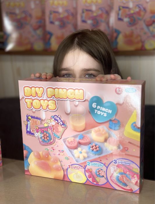 Творчій набір,антістрес,виготовлення сквішів