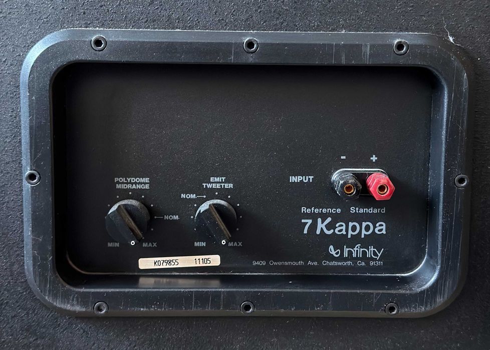 Infinity Kappa 7 made in USA