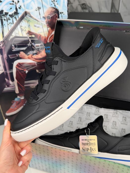 Качественные кроссовки слипоны Skechers Snoop Dogg 40/41/42/43/45/46р