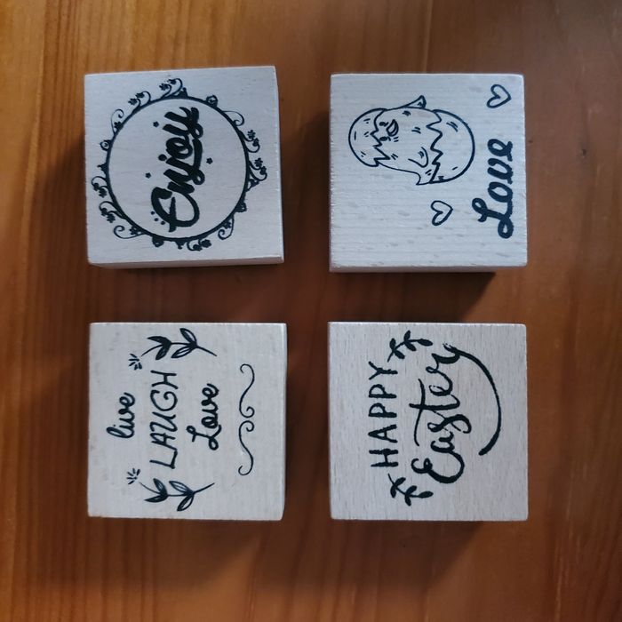 Conjunto de Carimbos Páscoa