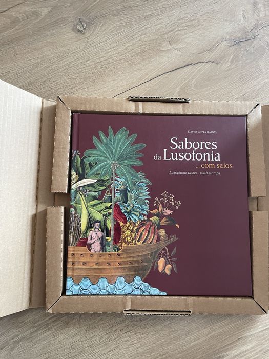 Philatelic Book Flavours of the Lusophone World (with Stamps)