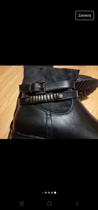 Buty damskie kozaki
