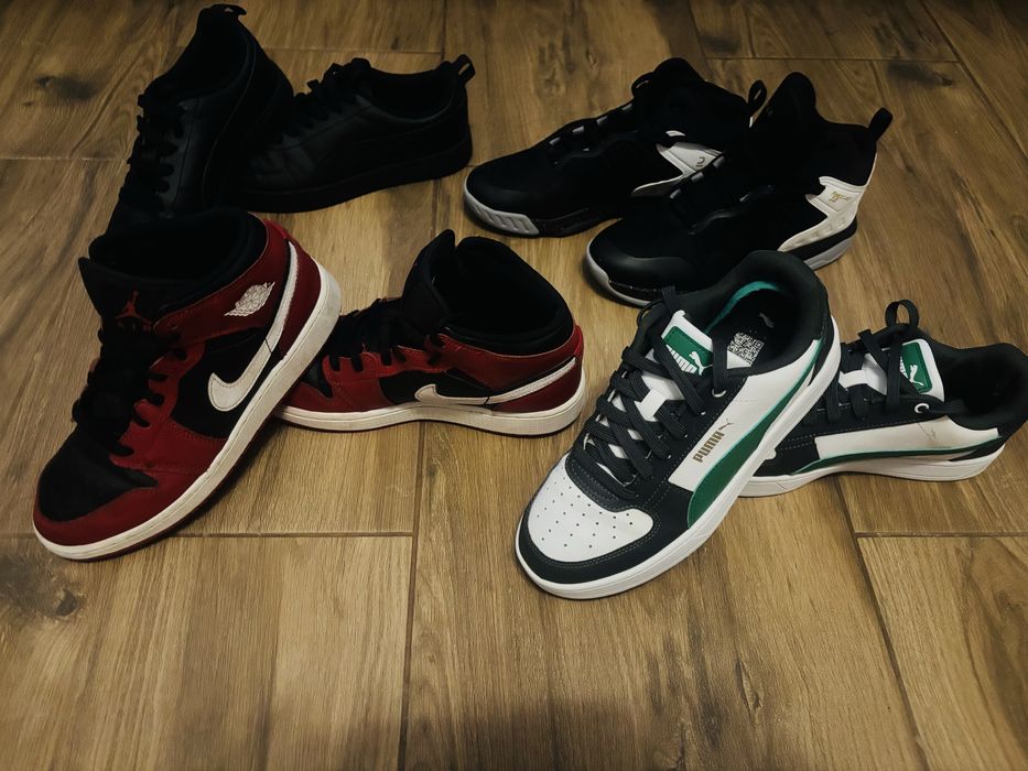 Dla chłopaka  Nike Air Jordan ,Puma rozm 37,5-38