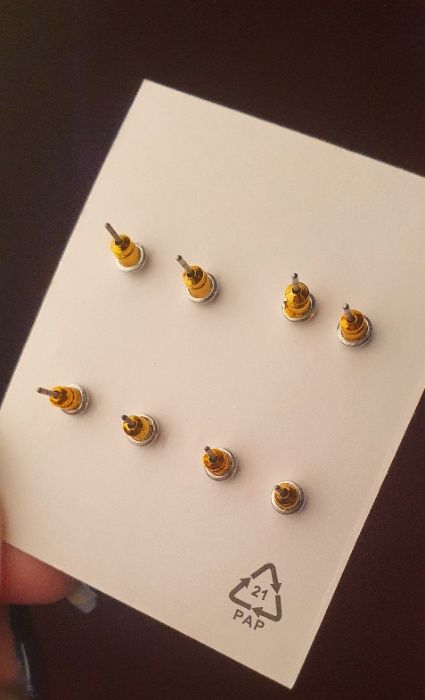 Zestaw 3 par kolczyków