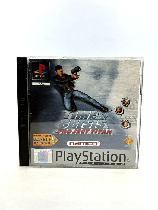 Time Crisis Project Titan PS1 PSX Po Angielsku