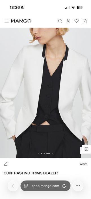 Піджак mango новий