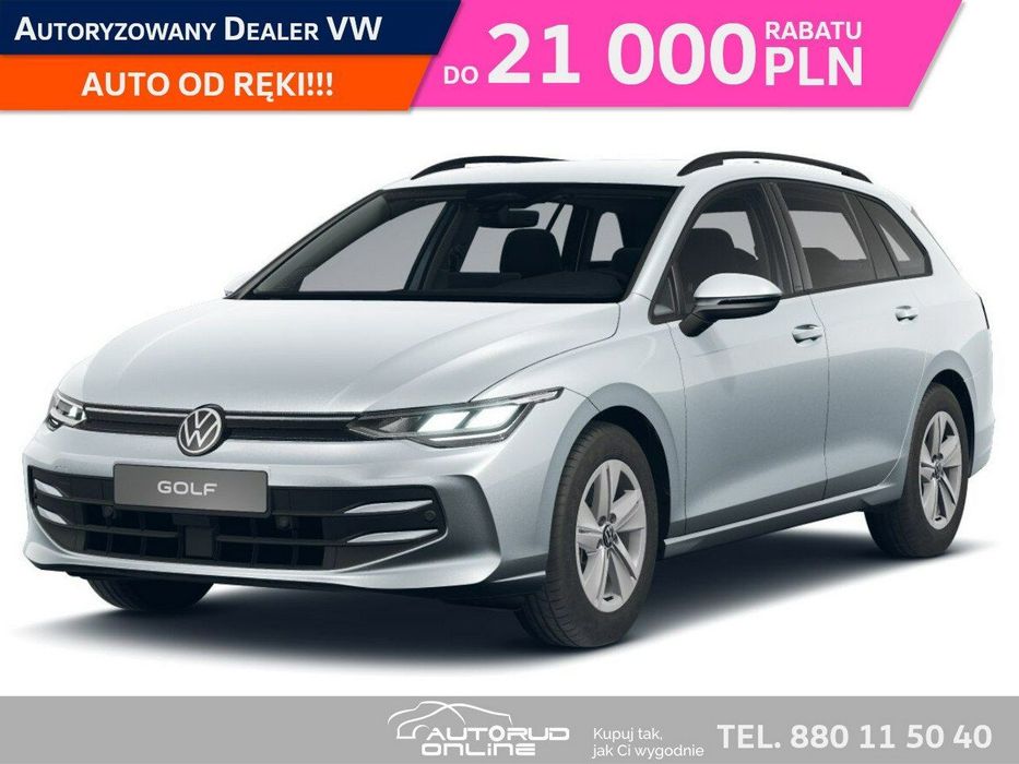Volkswagen Golf Variant Life Plus 1.5eTSI 150KM mHEV automat DSG Pakiet Zimowy