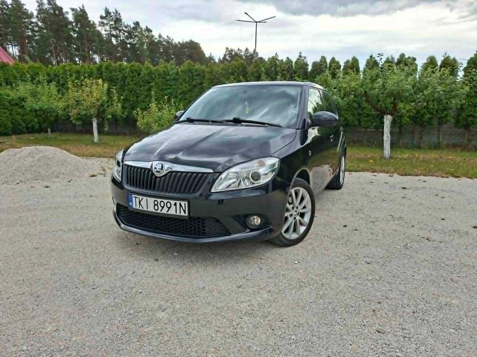 Skoda Fabia 1.2 II benzyna 2014r. Alu, Klima piękna i zadbana bogato wyposażona